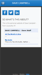 Mobile Screenshot of daveccampbell.com