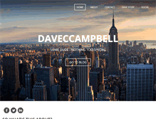 Tablet Screenshot of daveccampbell.com